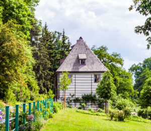 Goethes Gartenhaus im Ilmpark in Weimar